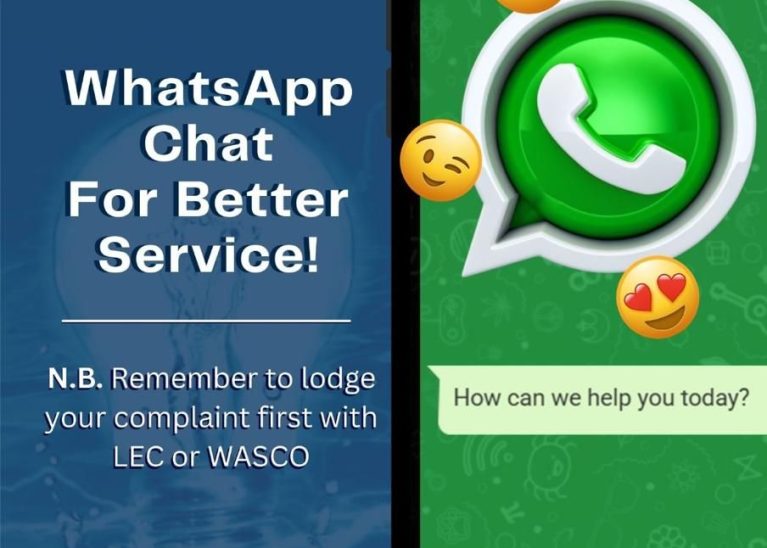 We are now available on WhatsApp